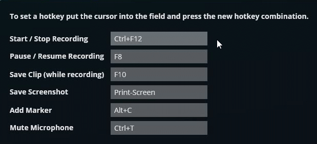 FBX hotkeys